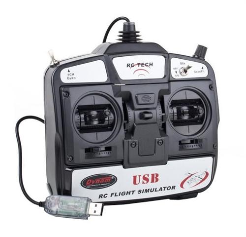 SIM DYU-1002 Dynam 6CH FMS Simulator with USB Interface [DYN-6CH-SIM]